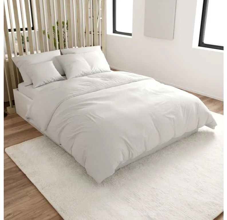 Lenjerie de pat din bumbac cu finisaj creponat LUXERA alb buzunar hotel II.calitate Dimensiune lenjerie de pat: 70 x 90 cm | 140 x 200 cm