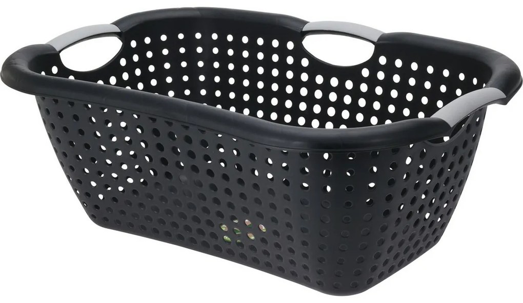 Coș de rufe reciclat 26 l, 60 x 40 x 22 cm, 26 l ,antracit