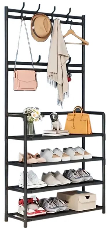 Suport pentru haine LRA-02 negru