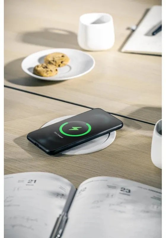 Priza incastrabila model COMFORT PLUS, 4 iesiri Schuko, 1xInductie 5W, 2xUSB-A, 2xRJ45, finisaj alb