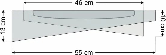 Plafonieră LED dimabilă SM GALAXY M, LED/24W/230V, Ø 55 cm, crem/alb + telecomandă
