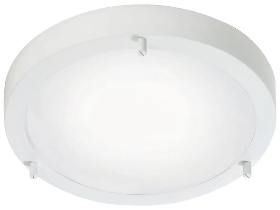 Nordlux - Plafonieră de baie ANCONA 2xE27/40W/230V IP43 Ø31,5 cm albă