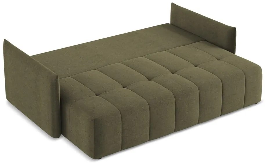 Canapea kaki extensibilă/cu spațiu de depozitare 225 cm Moku – Makamii
