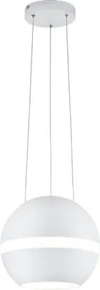 Lustra tip pendul Ballon metal, alb, diametru 30 cm, 30 W, 230 V