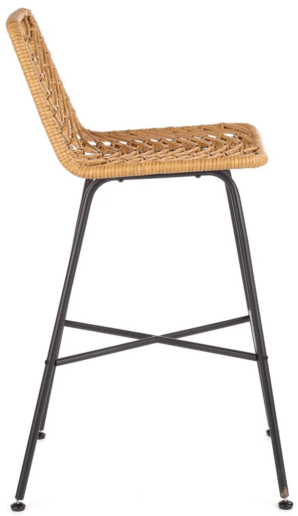 Scaun tip bar Herschel (natural + negru). 1039567