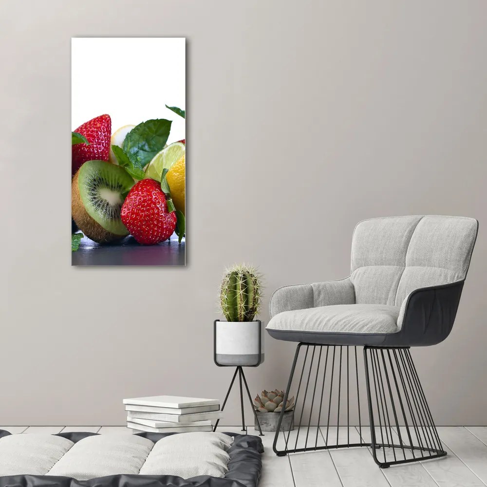 Pictura pe sticlă acrilică Fruct