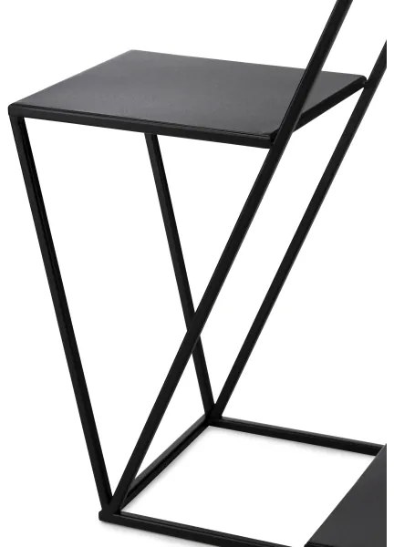 Suport de flori 95x78 cm negru