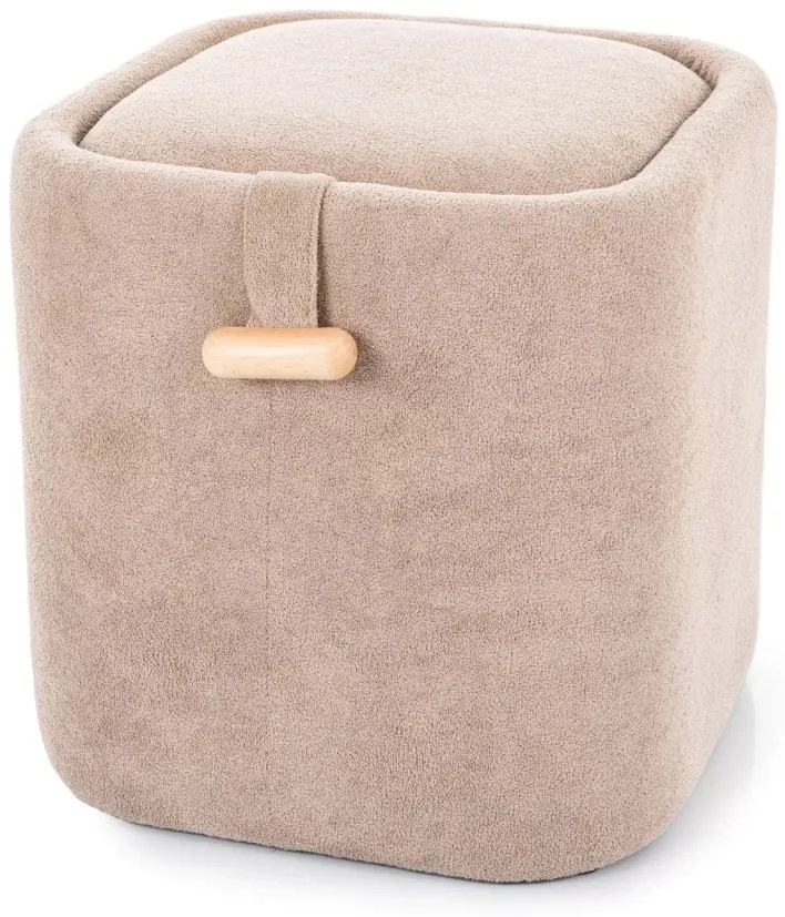 Taburet Nap bej inchis Tap.253
