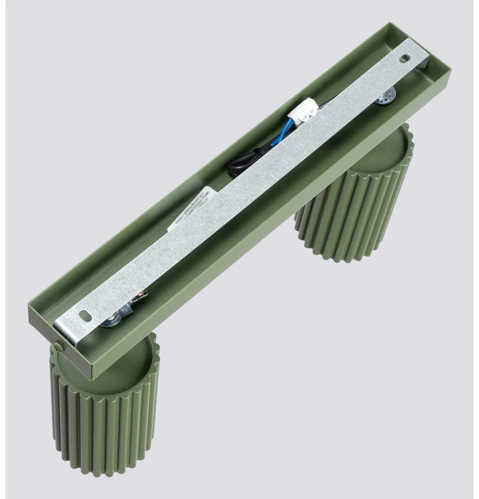 Spot verde 6,5x30 cm Gleam – Sollux