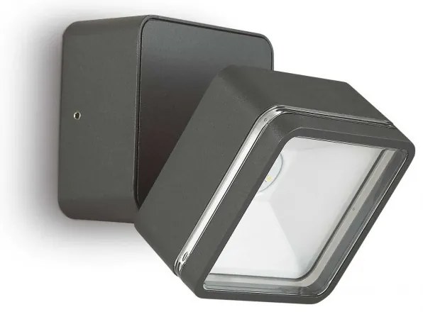 Aplica de perete exterior, IP54 OMEGA AP SQUARE ANTRACITE 4000K
