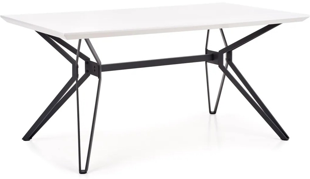 Masa Pascal alba - L160xl90xh76 cm