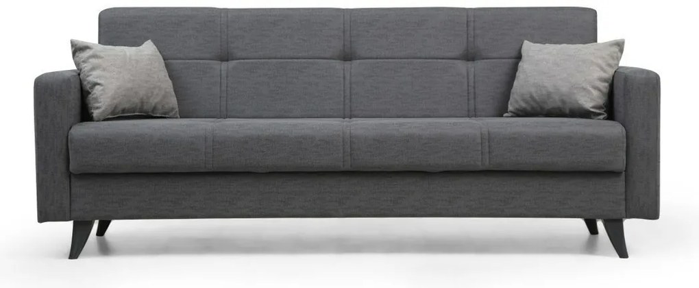 Canapea extensibilă Polya 3 Dark Grey