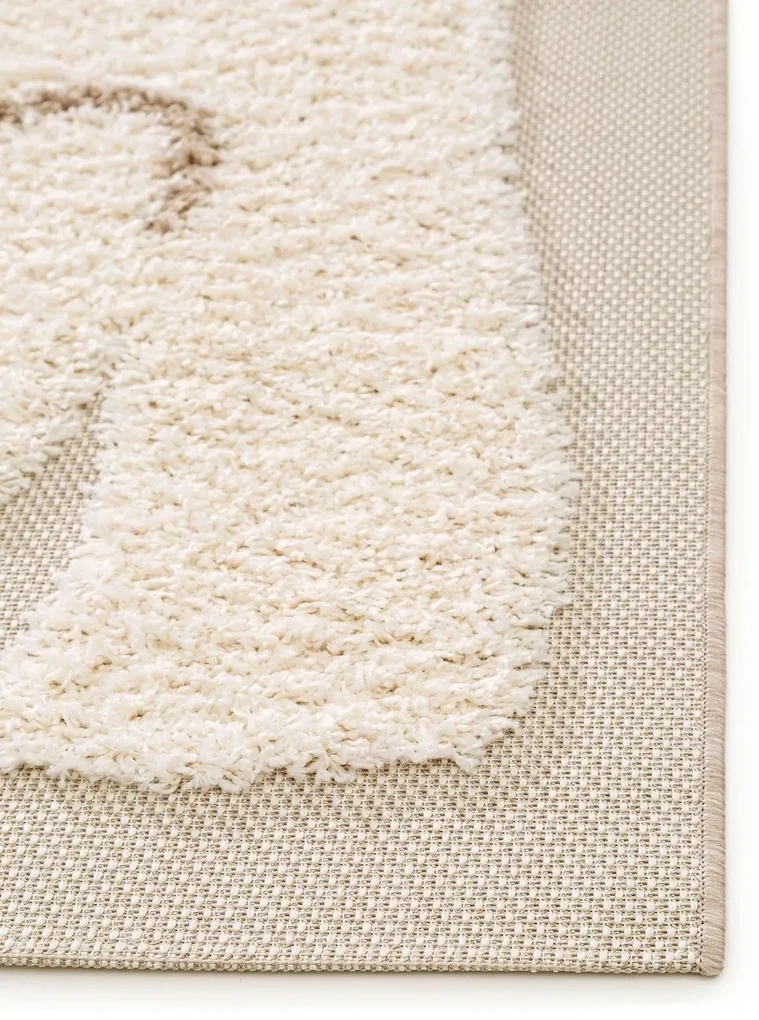 Covor crem pentru copii CARLO TEDDY 80 x 150 cm