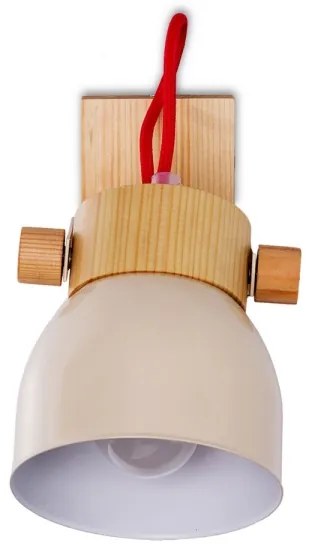 Aplică perete spot VIANA 1xE27/60W/230V