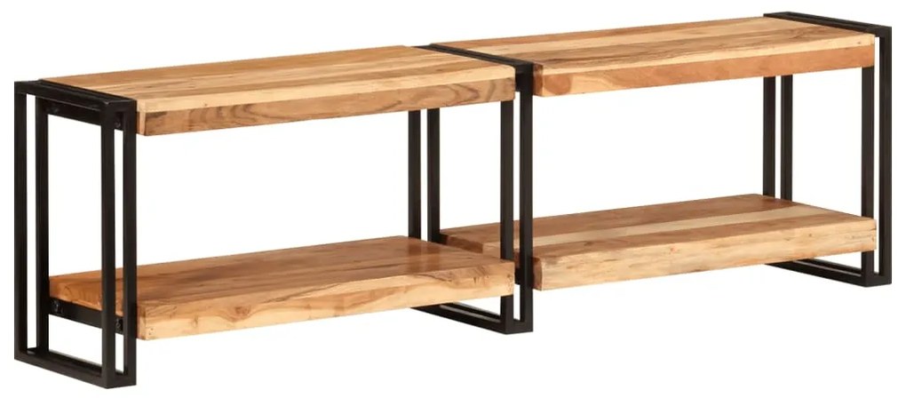 vidaXL Dulap TV, 140x30x40 cm, lemn masiv de acacia