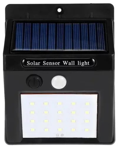 Lumină solară LED cu detectare a mișcării - 30 LED-uri