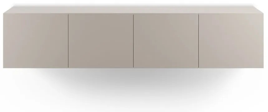Comodă TV crem 180x38x35 cm Daroca – Marckeric