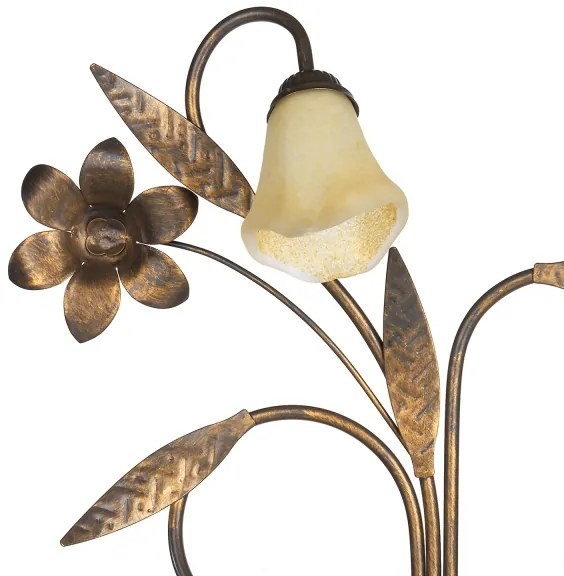 Aplică ONLI ALGA 3xE14/6W/230V bronz