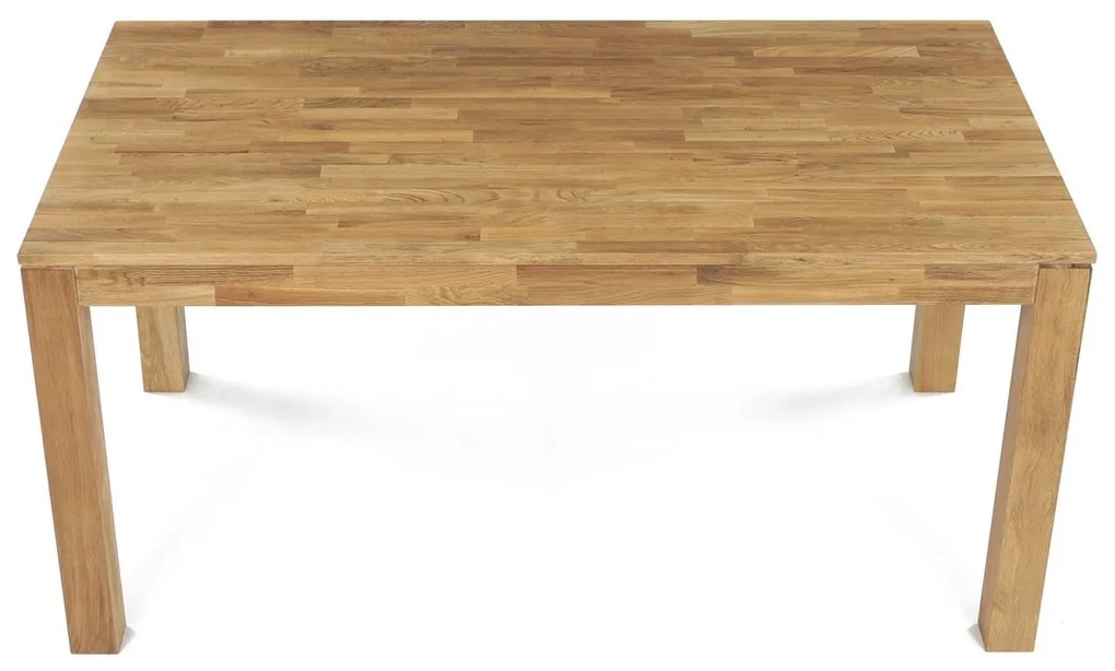 Masă de sufragerie 160 x 90 cm, stejar, XL