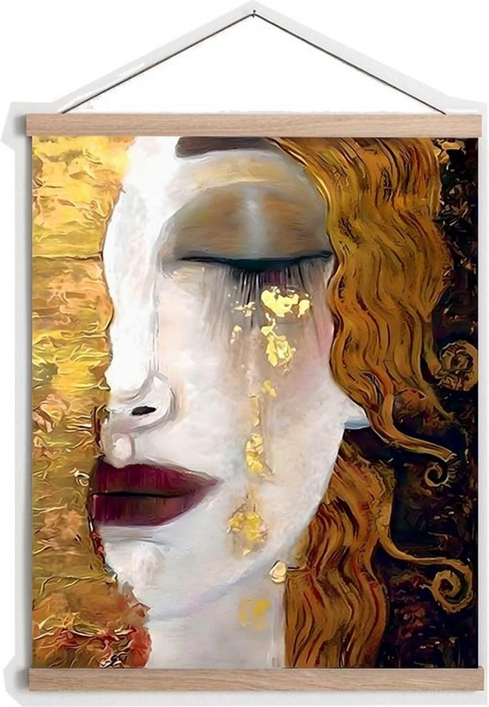 Tablou MRG49, multicolor, panza, 50x70 cm