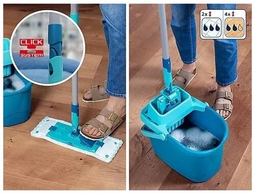 Set Leifheit PowerClean M + rezervă micro duo gratuit 55515