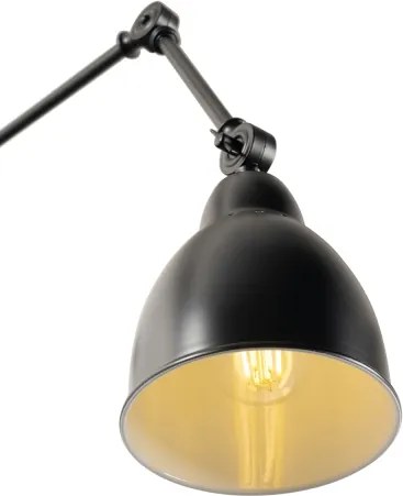 Brilagi - Lampă de perete QUILL 1xE27/40W/230V 83 cm neagră