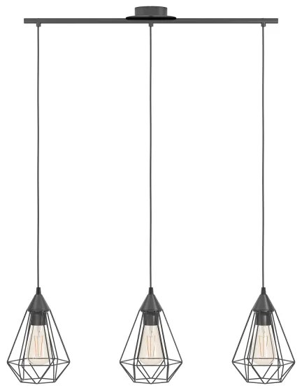 Lustră Eglo 94189 TARBES 3xE27/60W/230V