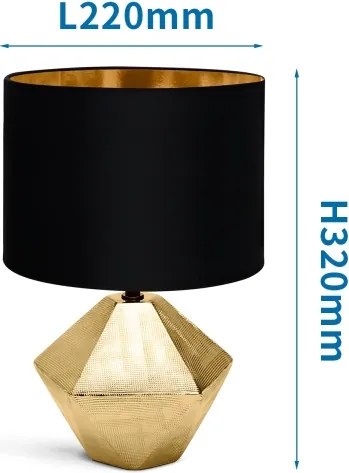 Lampă de masă Aigostar 1xE14/40W/230V