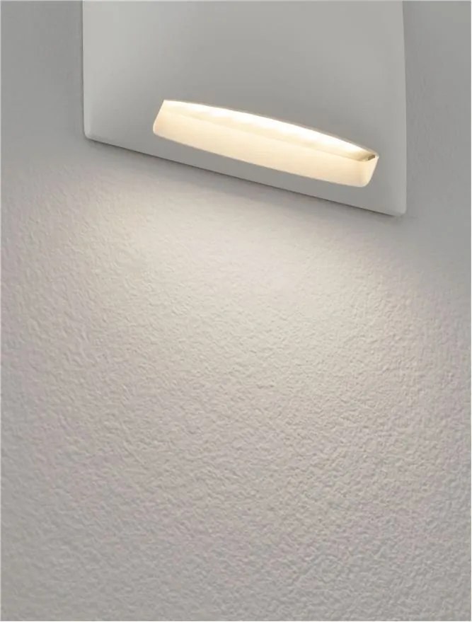 Spot LED aplicat iluminat scari exterior Sub alb IP65