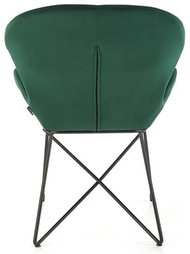 Scaun de sufragerie Koh (Verde închis). 1048909