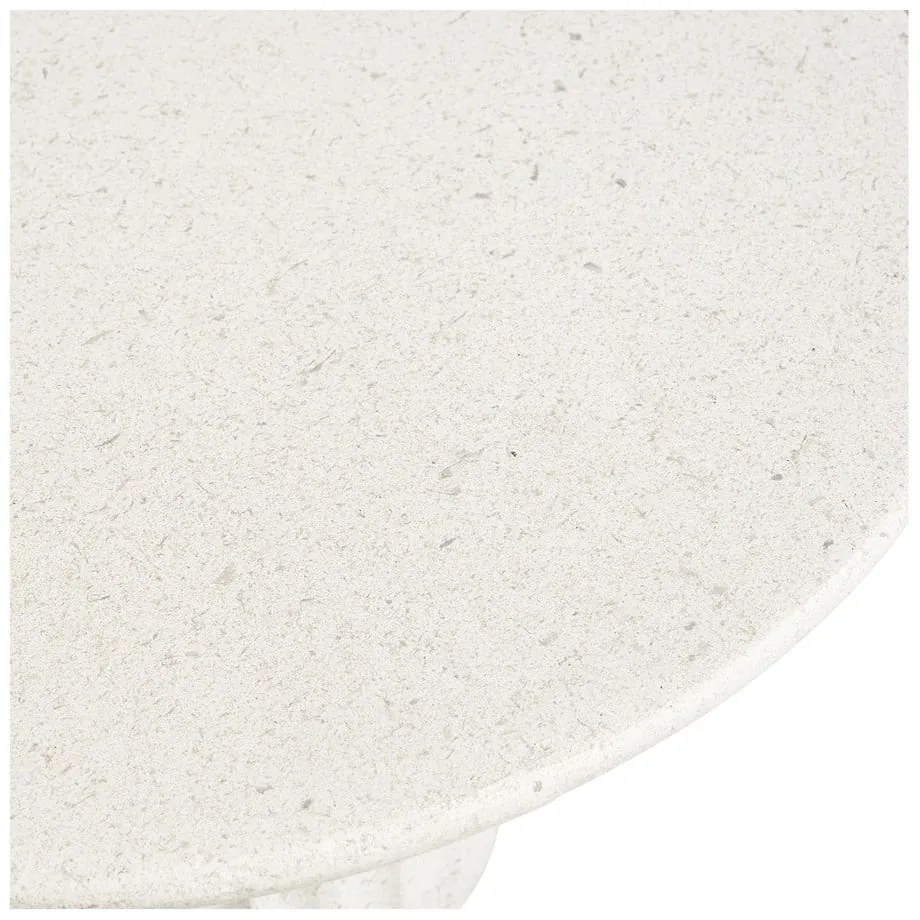 Măsuță auxiliară rotundă din piatră ø 40 cm Newtown – House Nordic