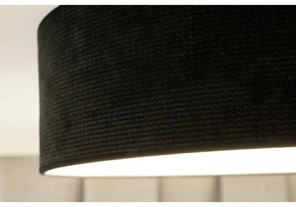 Duolla - Plafonieră LED CORTINA 26W 230V pr. 45 cm 4000K negru