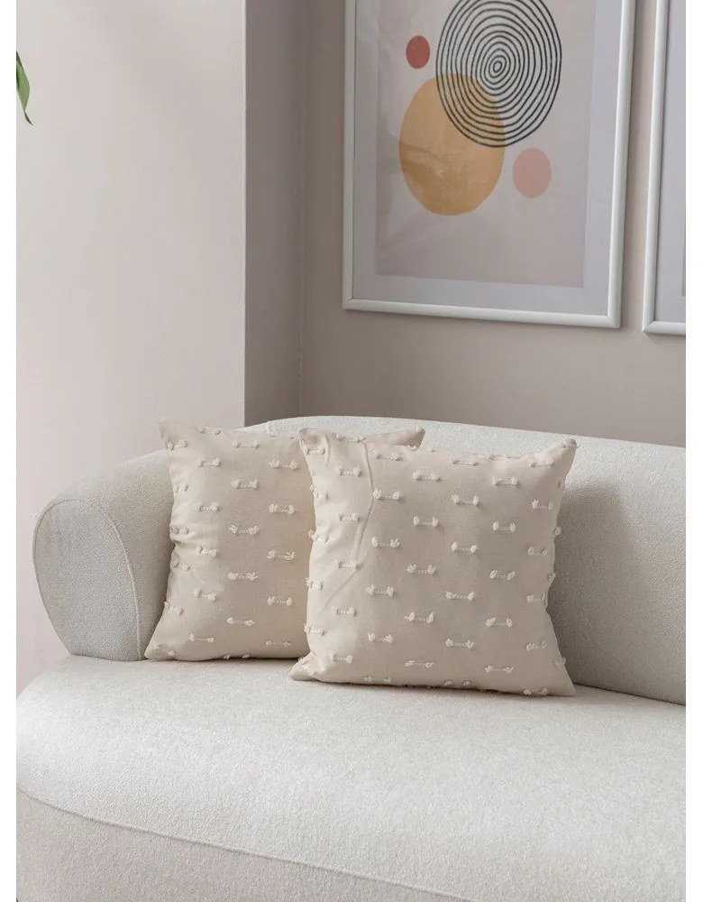 Fețe de pernă 2 buc. 43x43 cm Tuffet – Mioli Decor