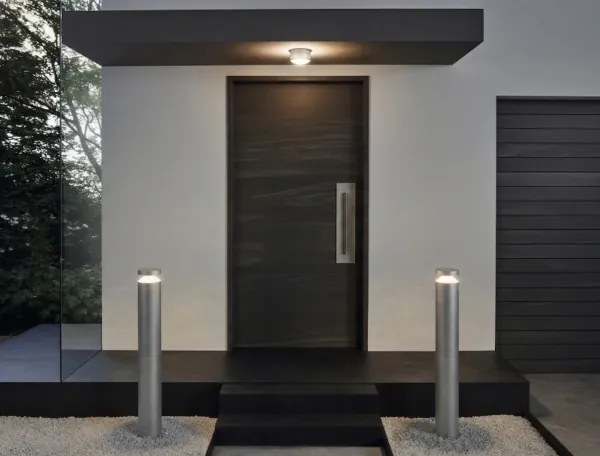 Eglo 97302 - Lampă LED de exterior MELZO, 11 W, 230 V, gri, 990 mm, IP65