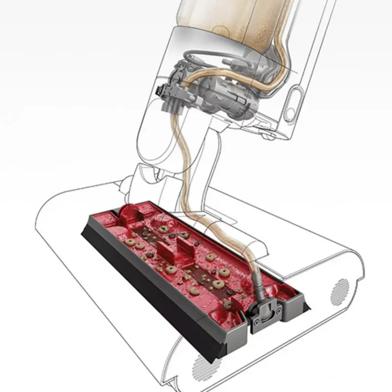 Aspirator vertical Dyson WR01 WashG1 Bk/Bu, 95W, 1l, Autonomie