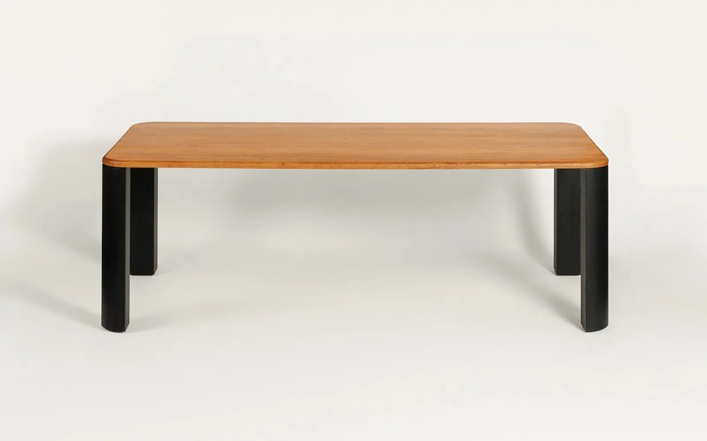 Masă lemn masiv dining, 220 × 100 × 74 cm