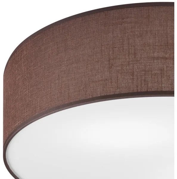 Plafonieră SIRJA DOUBLE 4xE27/15W/230V d. 45 cm maro