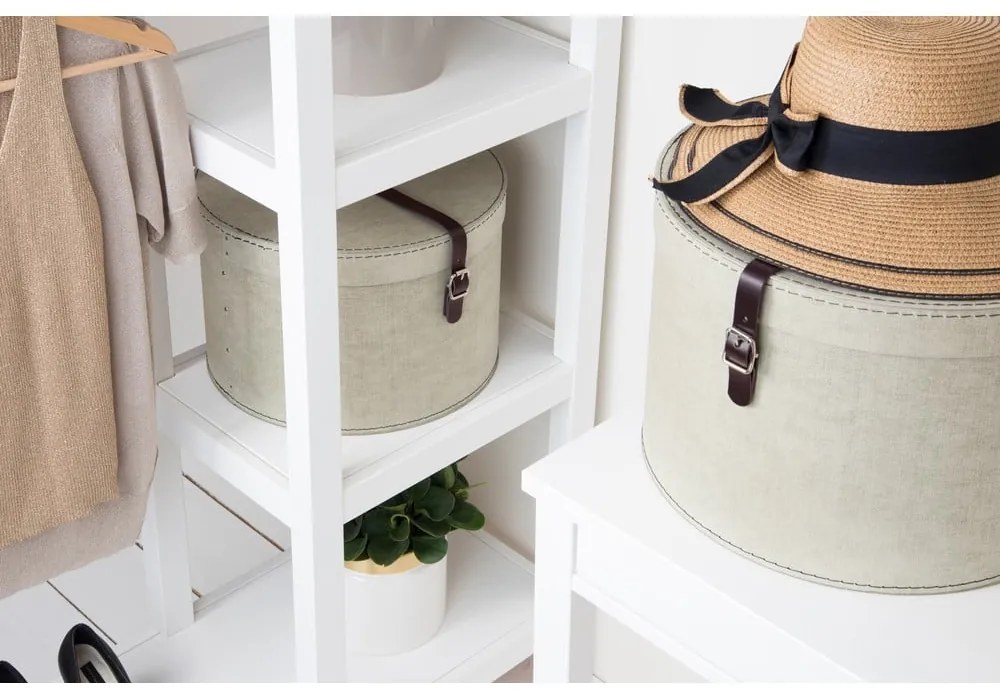 Set 2 cutii Bigso Box of Sweden Rut, bej