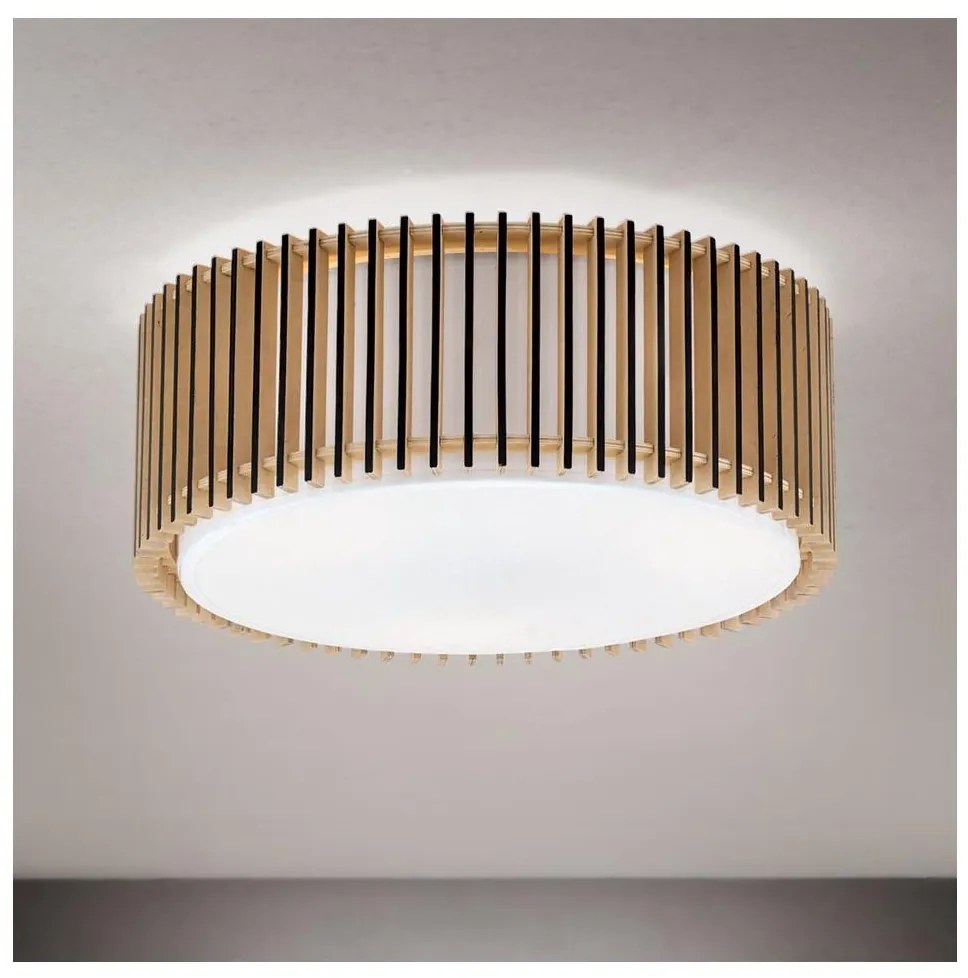 Orion - Plafonieră TARTA, 3 x E27, 40 W, 230 V, Ø 40 cm, bej