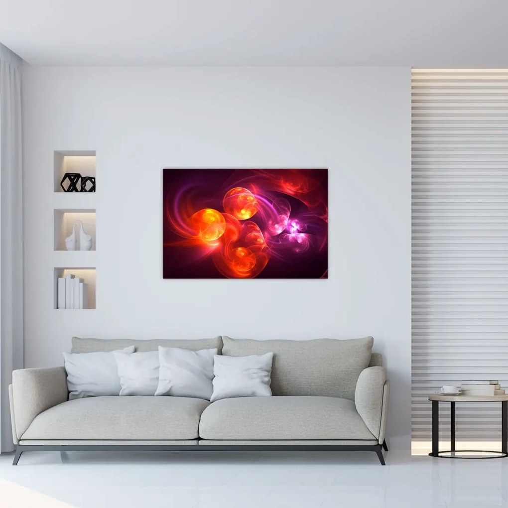 Tabloul cu abstracțiune modernă (90x60 cm)