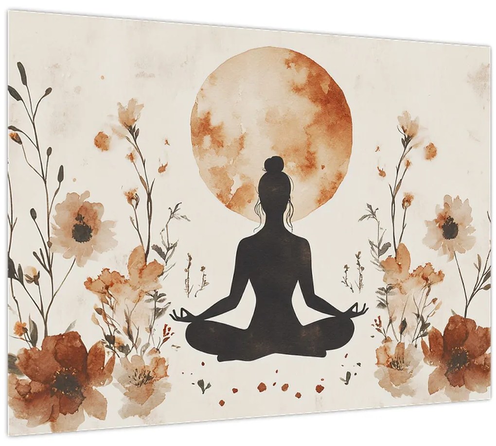 Tablou - Yoga Portocalie (70x50 cm)