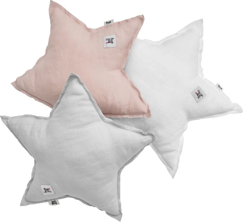 Perna decorativa din in STAR STONE GRAY