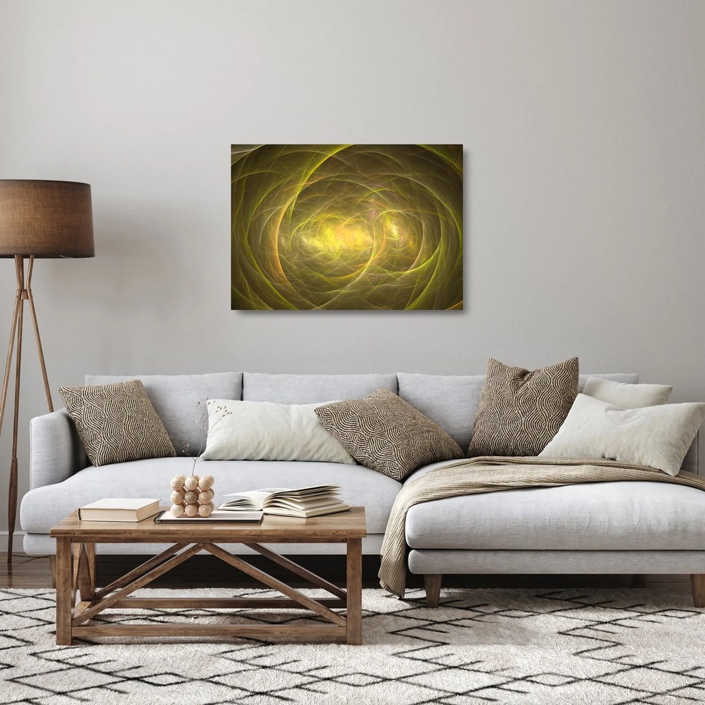 Tablou pe sticlă modern abstract (70x50 cm)
