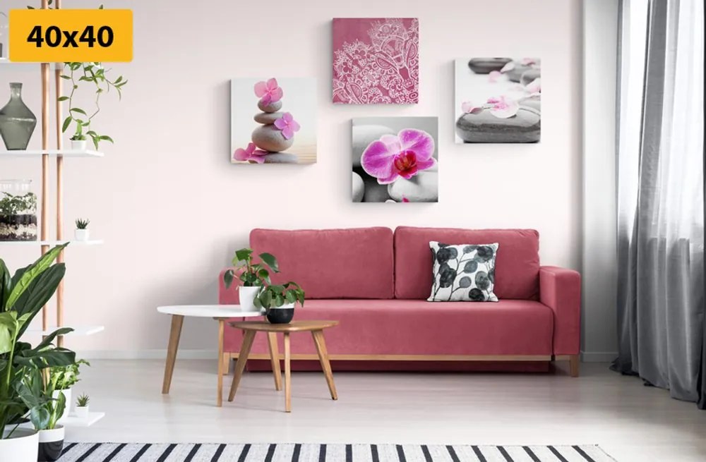 Set tablouri natura moartă Zen