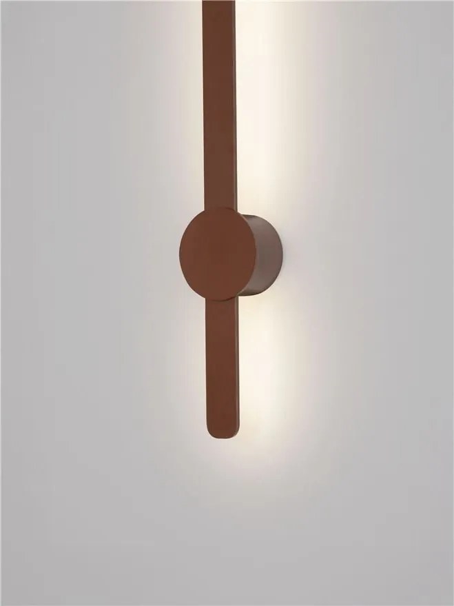 Aplica de perete LED ambientala NOREI maro