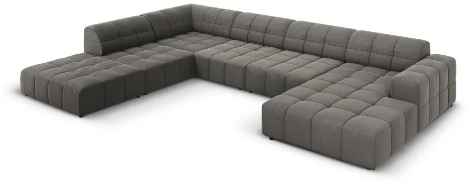 Coltar 7 locuri Chicago catifea L364 cm