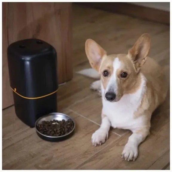 Hrănitor automat 4 l/5V/3xD negru Wi-Fi