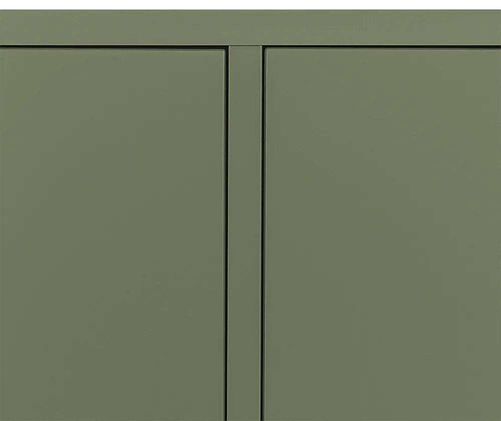 Boxie 2 uși dulap de perete 80x80x37 cm verde