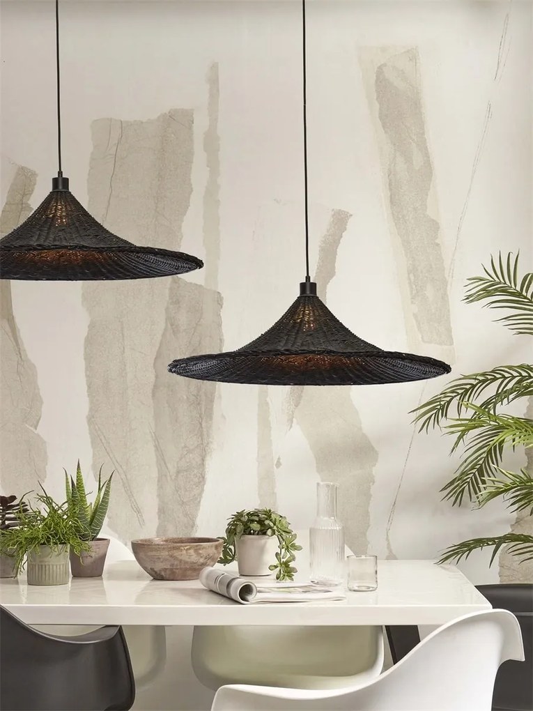 Lustra/ Pendul eco din ratan Borabora 70cm S, bl