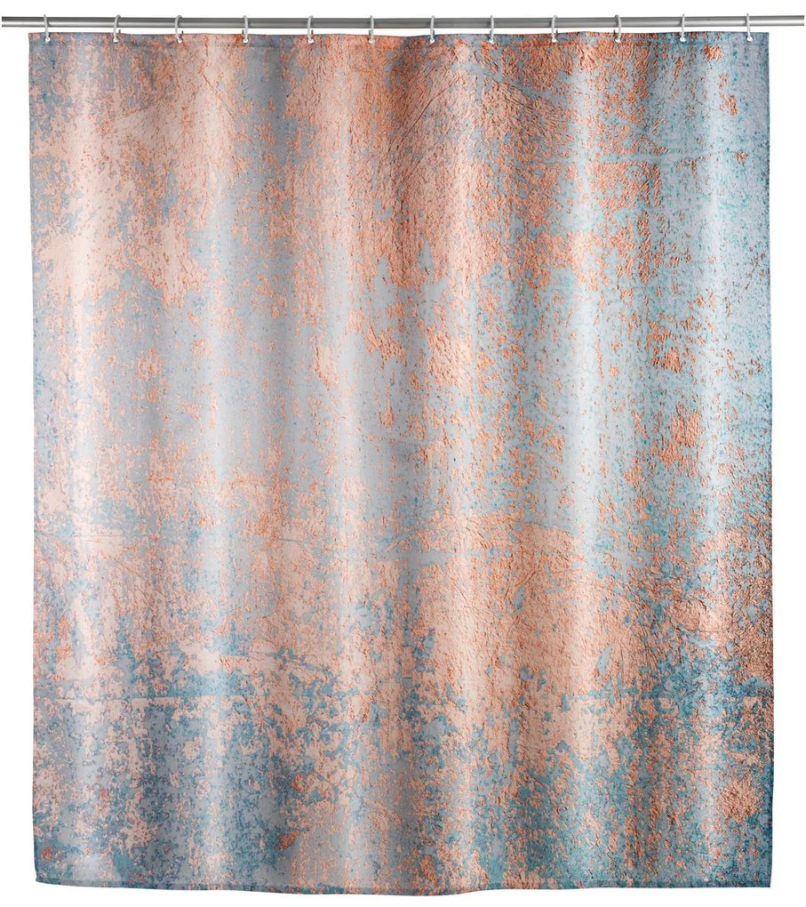 Perdea de duș cu strat anti-mucegai AGATE, 180 x 200 cm, plastic, WENKO